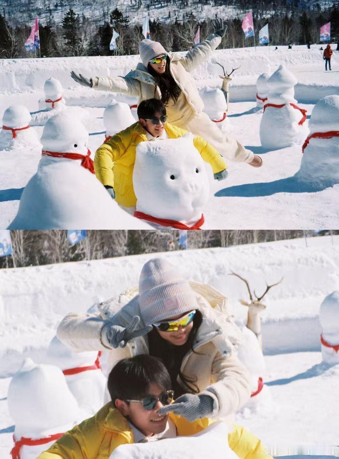 赵今麦滑雪vlog 是谁被赵今麦的滑雪vlog萌到了？原来是我！2025的最后一