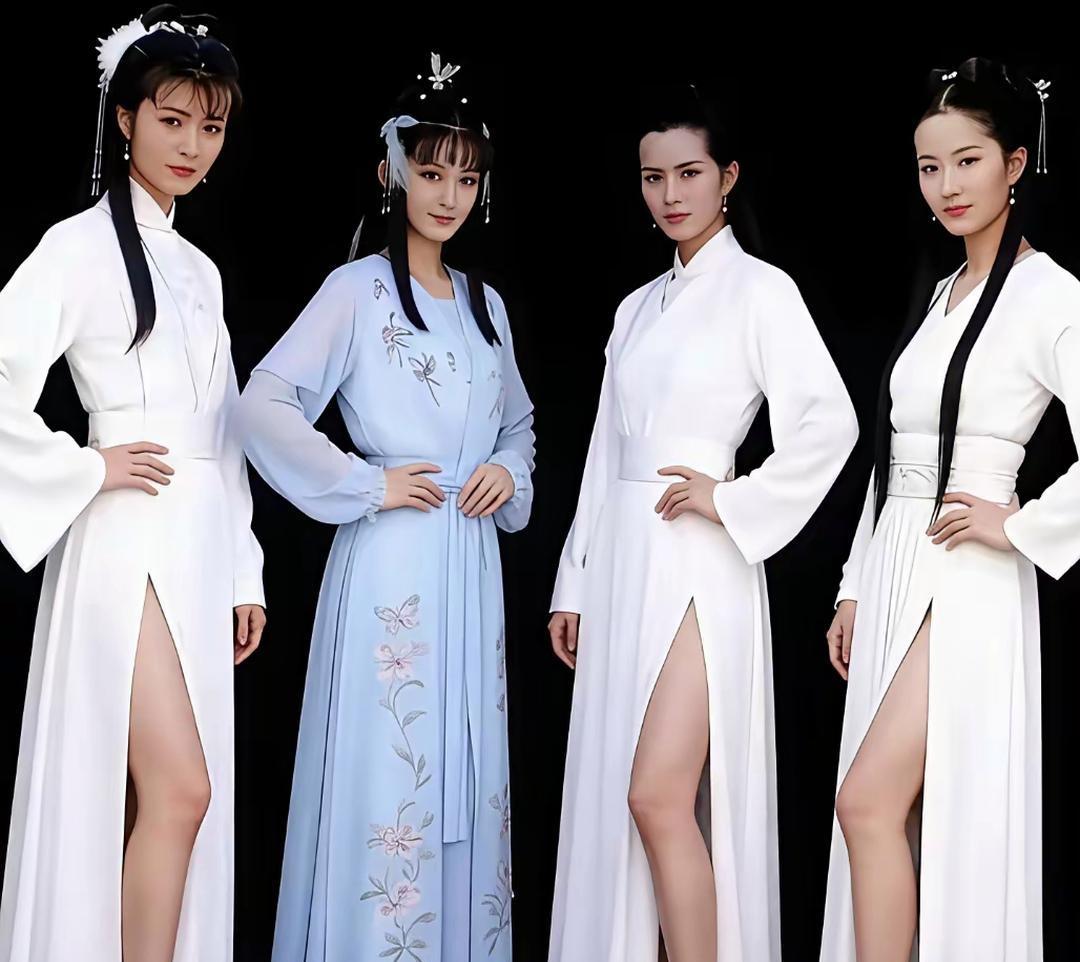 四位小龙女虽然都很美，但是永远比不上我心中的赤练仙子李莫愁。