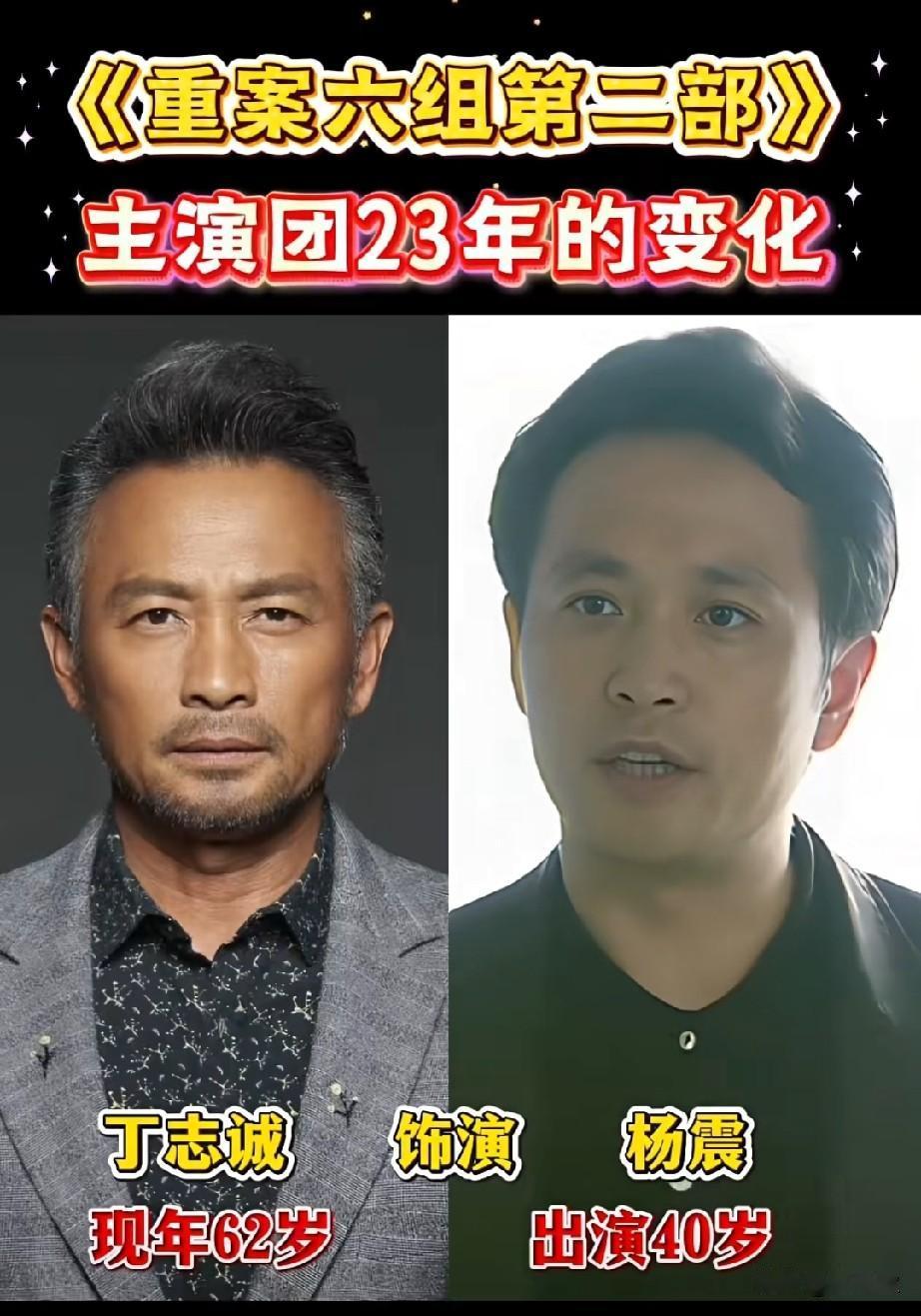 2003《重案六组二》主演今昔对比，变化最大的是谁？