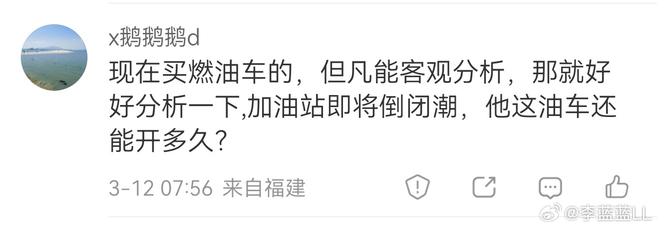 这都怎么分析出来的？加油站倒闭潮都来了...2025年纯电车型的销售占比大概在1