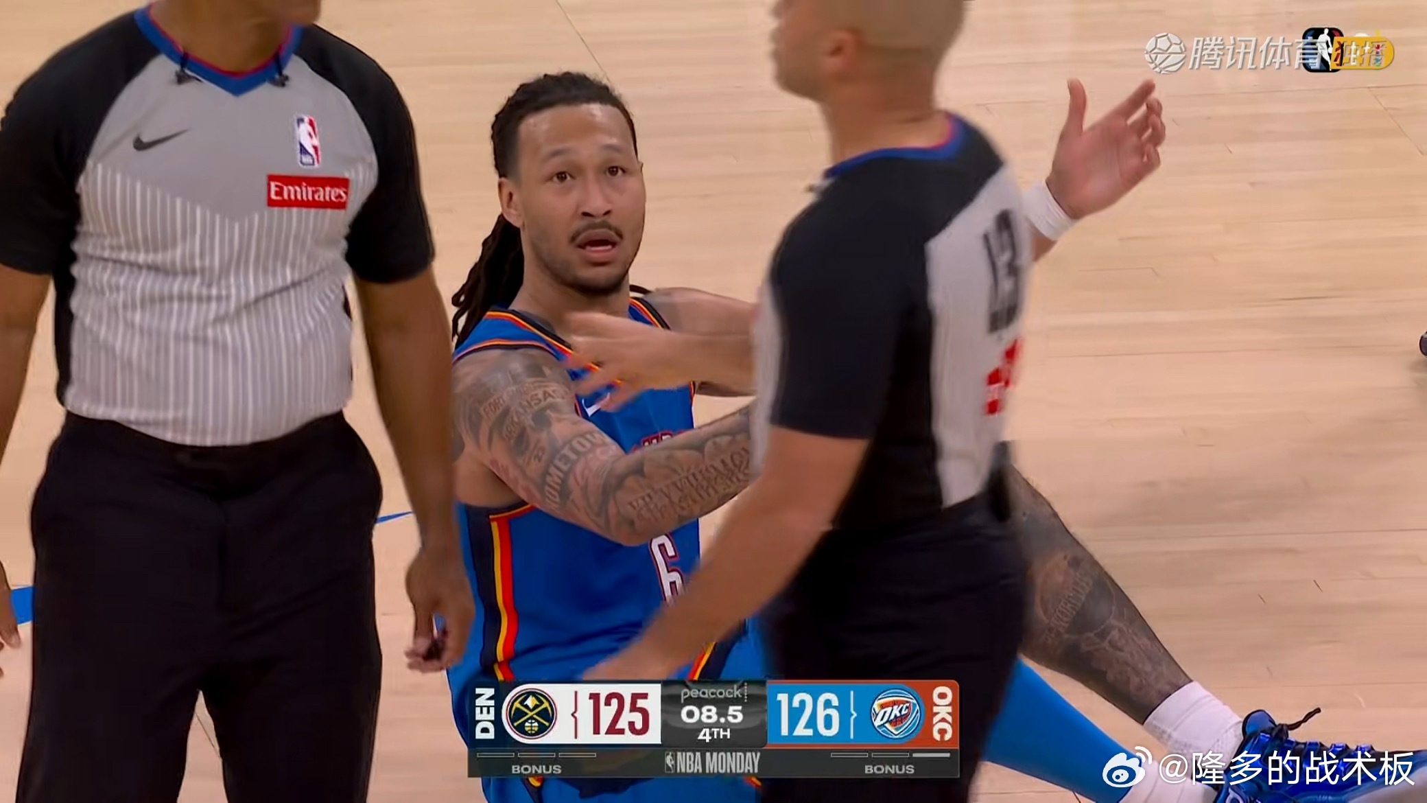 这剧情，掘金获得3+1！掘金vs雷霆