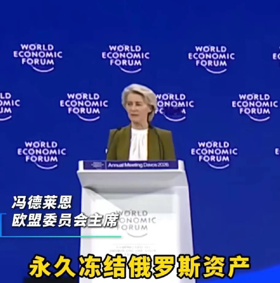 有样学样，美国抢格陵兰岛委内瑞拉，欧洲抢俄罗斯资产！
既然美国开始破坏国际秩序在