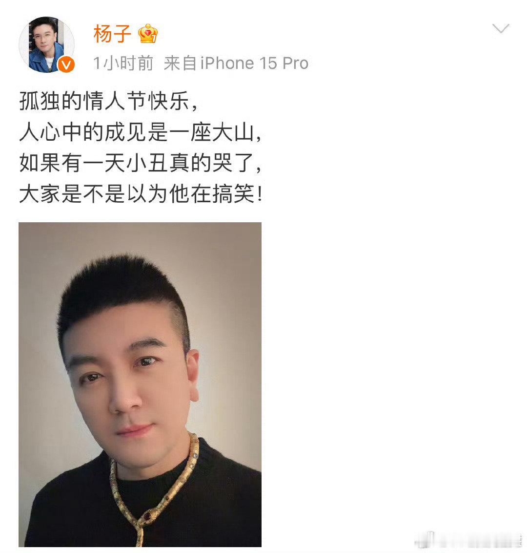 孤独的情人节（美颜杨子） 