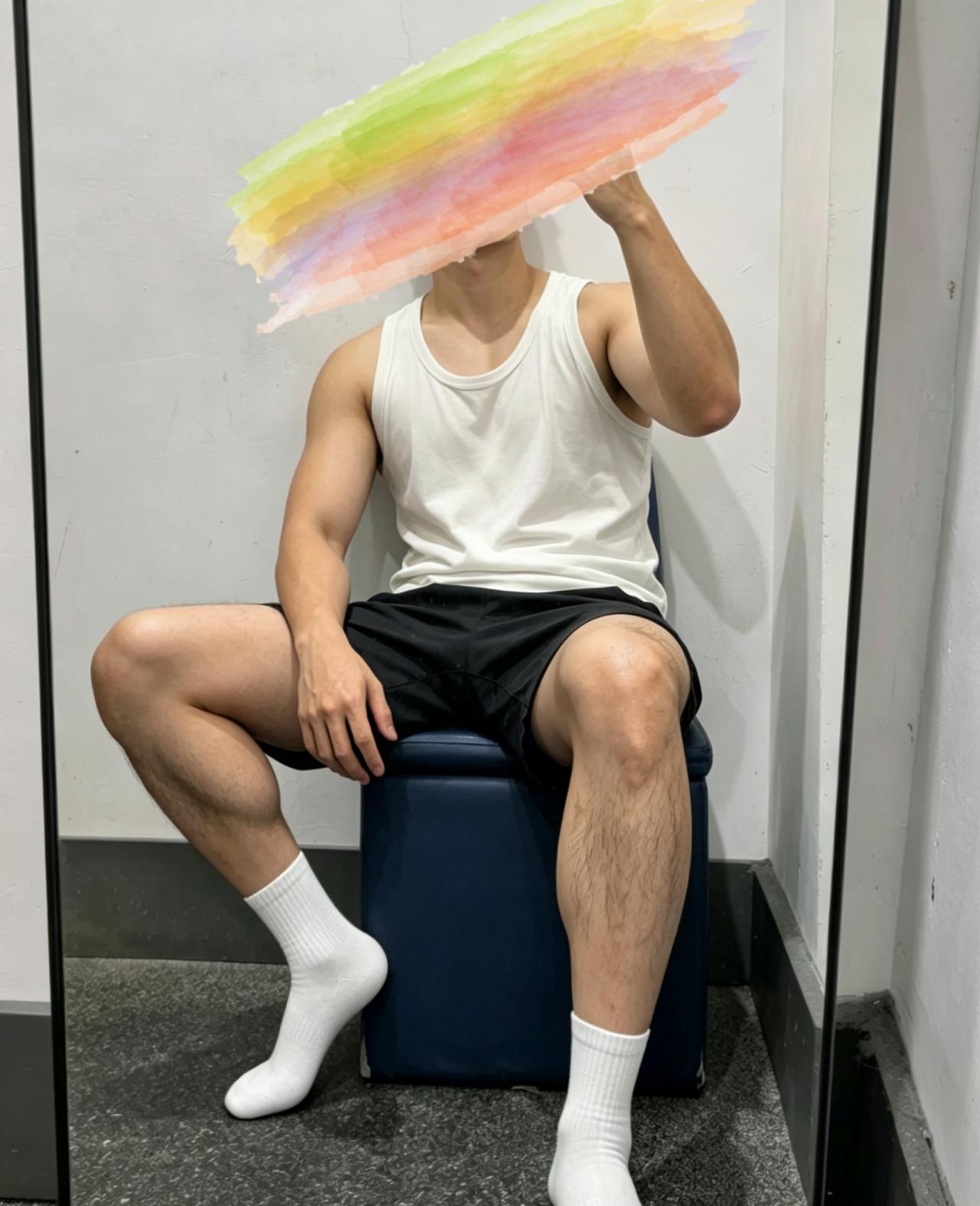 你的心上长了一个人，那一定是我！健身ootd 毫无健身痕迹 身材你品你细细的品