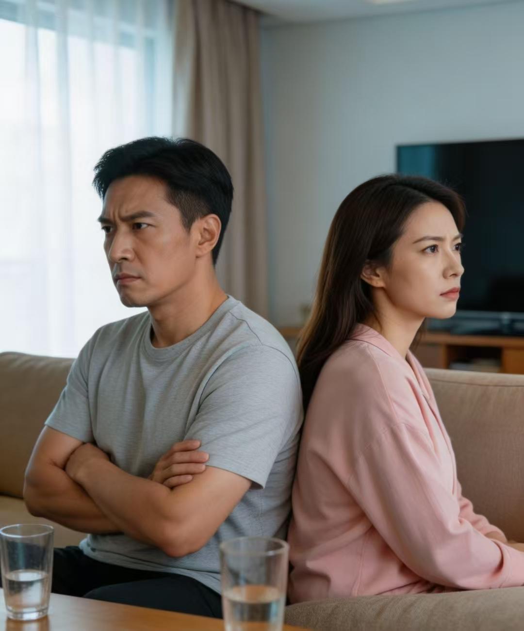 我跟我老公是两种截然不同的人，能跟他一起生活这么多年，我自己都感到吃惊。人们常说