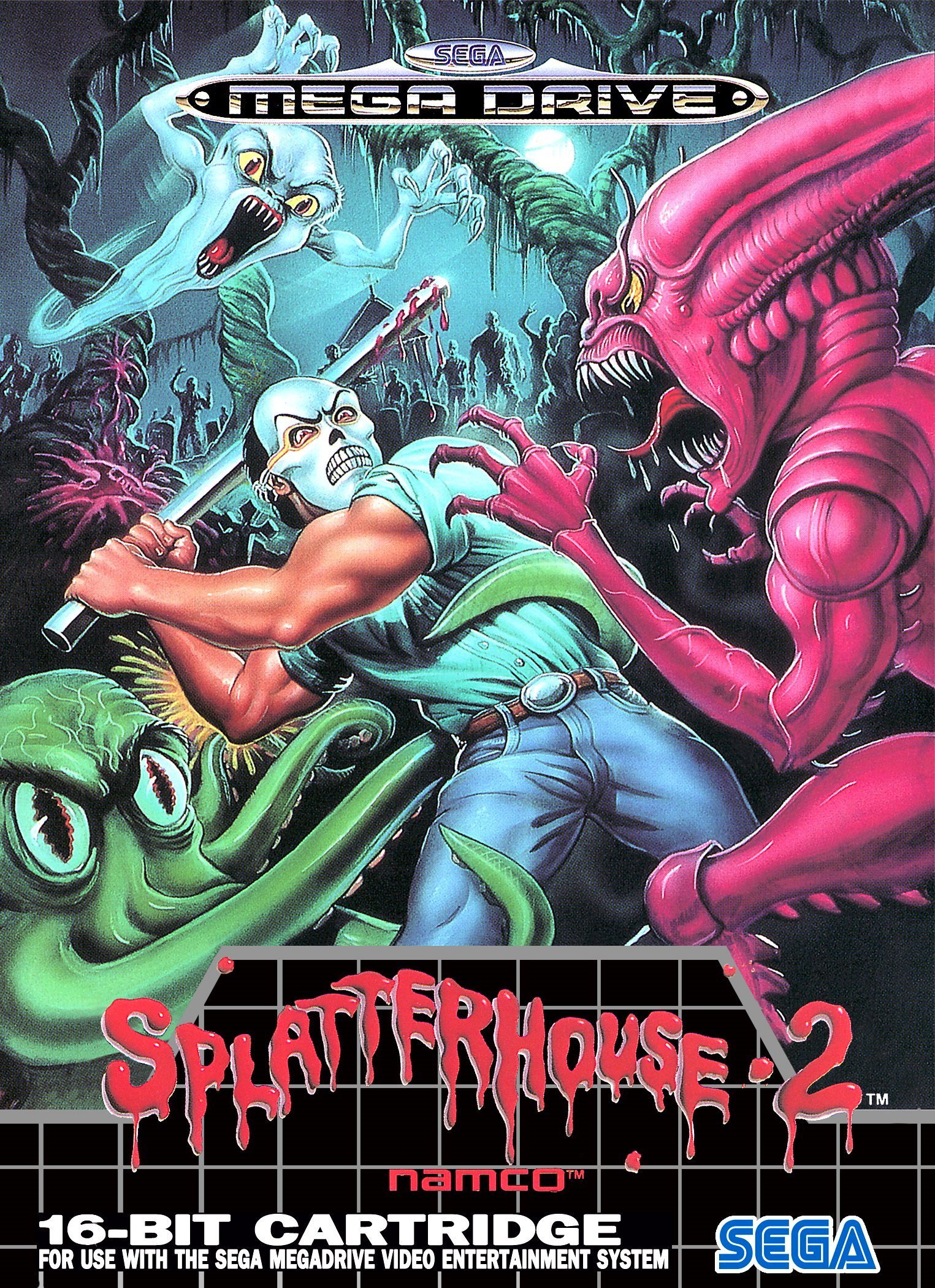 游道会 腐尸之屋2 Splatterhouse 2 (1992) 