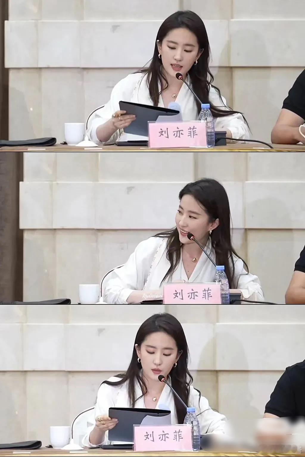 刘亦菲有点局气了[允悲]体系内最美的工作人员 ​​​