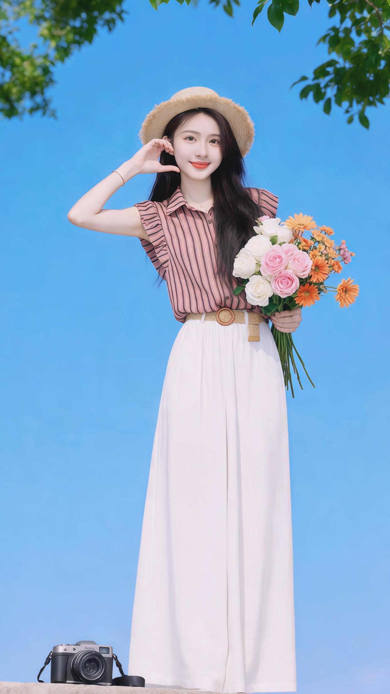 套装 小香风 阔腿 条纹控 简单穿搭穿出自信穿出美丽