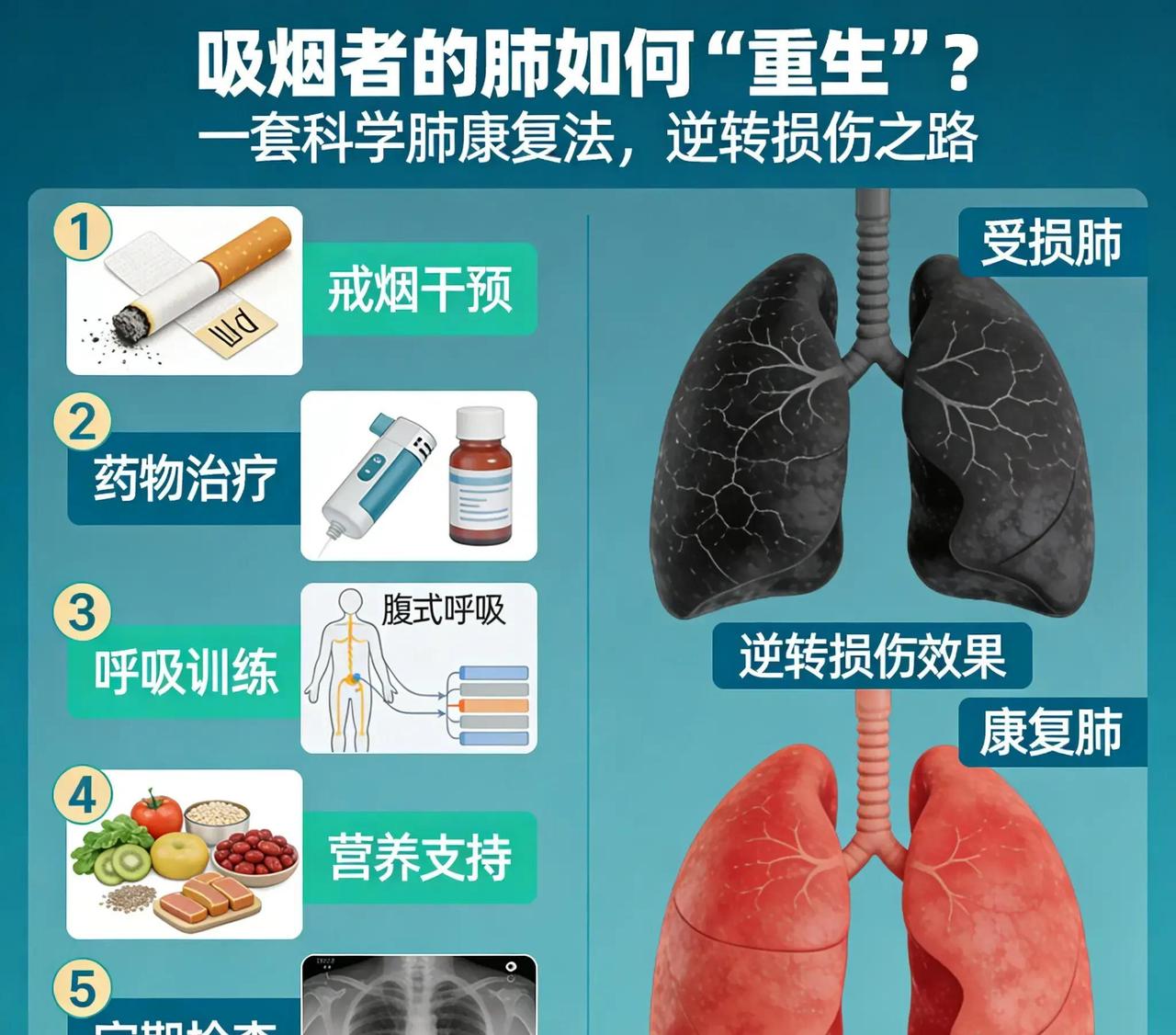 吸烟30年，每天咳痰到喘不过气，慢性支气管炎已成日常折磨——可最新指南显示，彻底