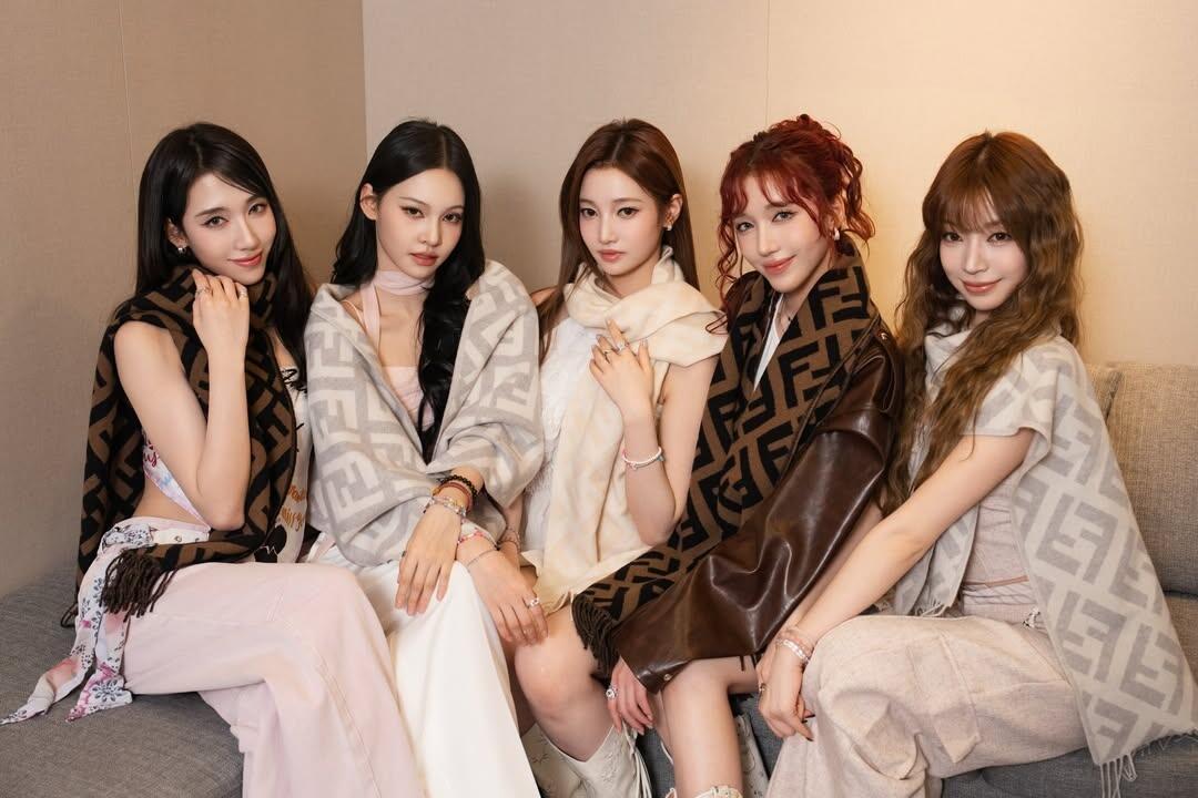 李秀满女团A2OMAY和Fendi合作，李秀满资源🈶