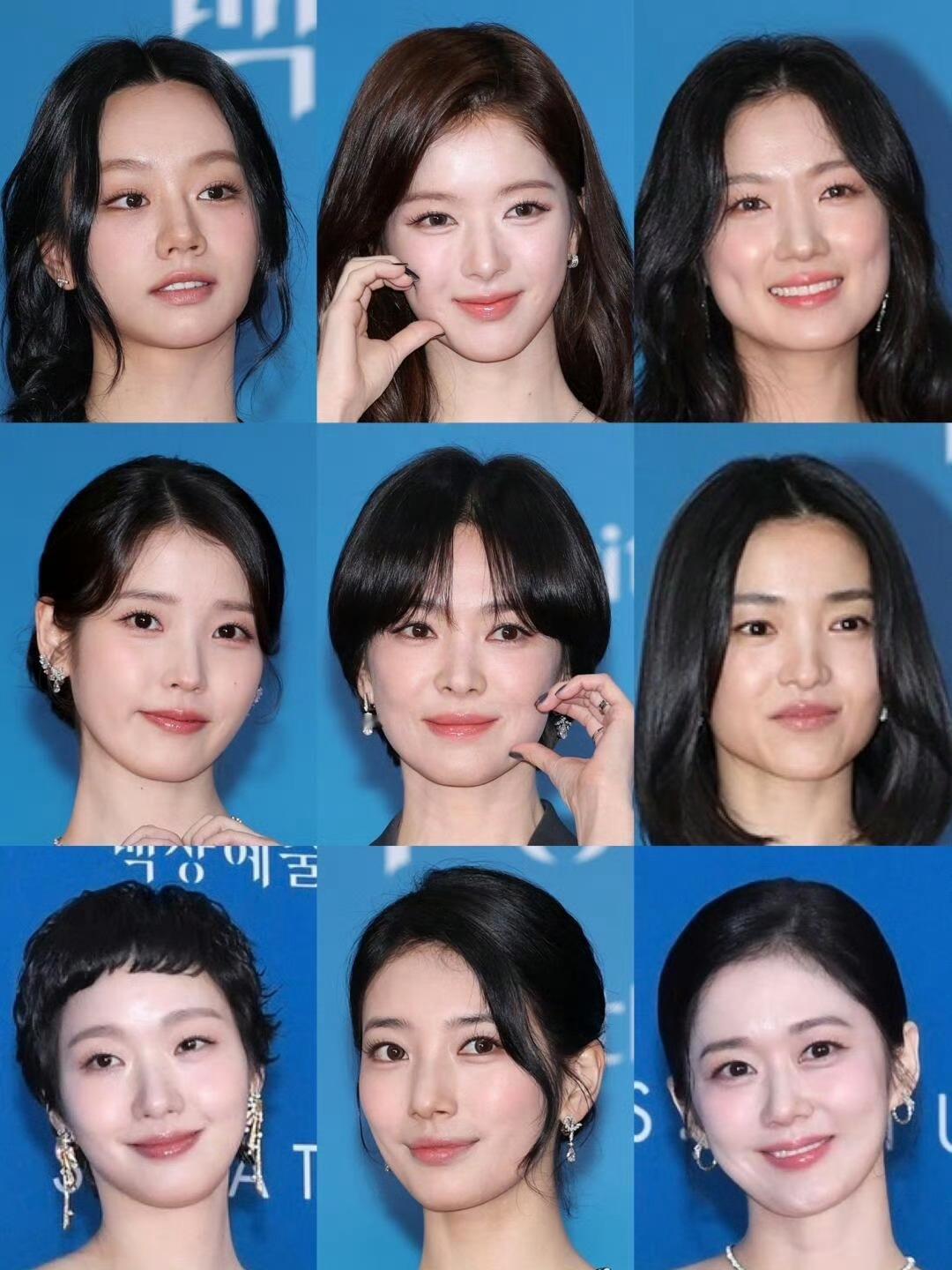 百想艺术大赏女明星生图怼脸，李惠利，卢正义，金惠允，IU，宋慧乔，金泰梨，金高银