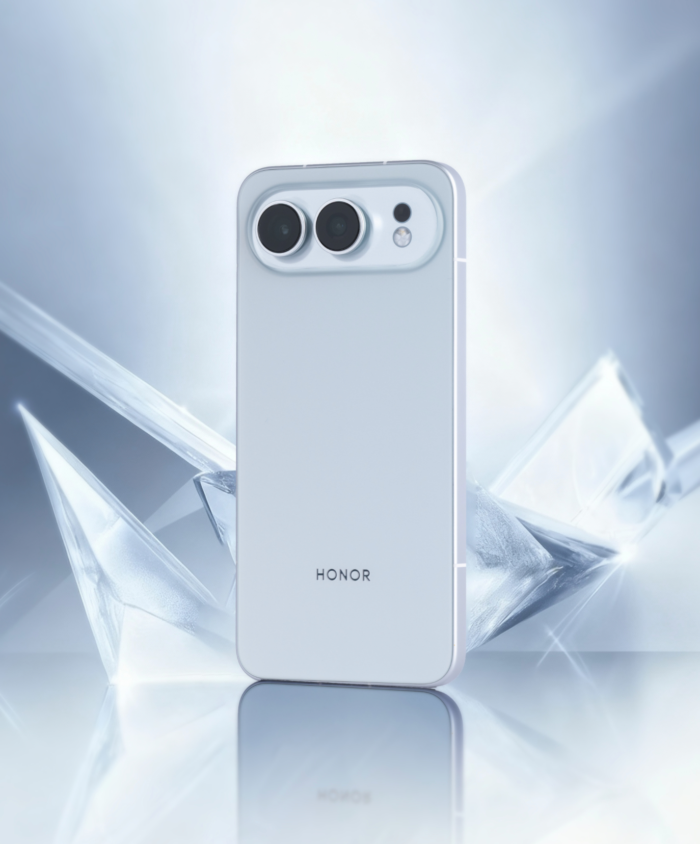 起猛了苹果没上的摄像头，荣耀给上了，两个摄像头这么排还是有点呆萌在身上的，之后应