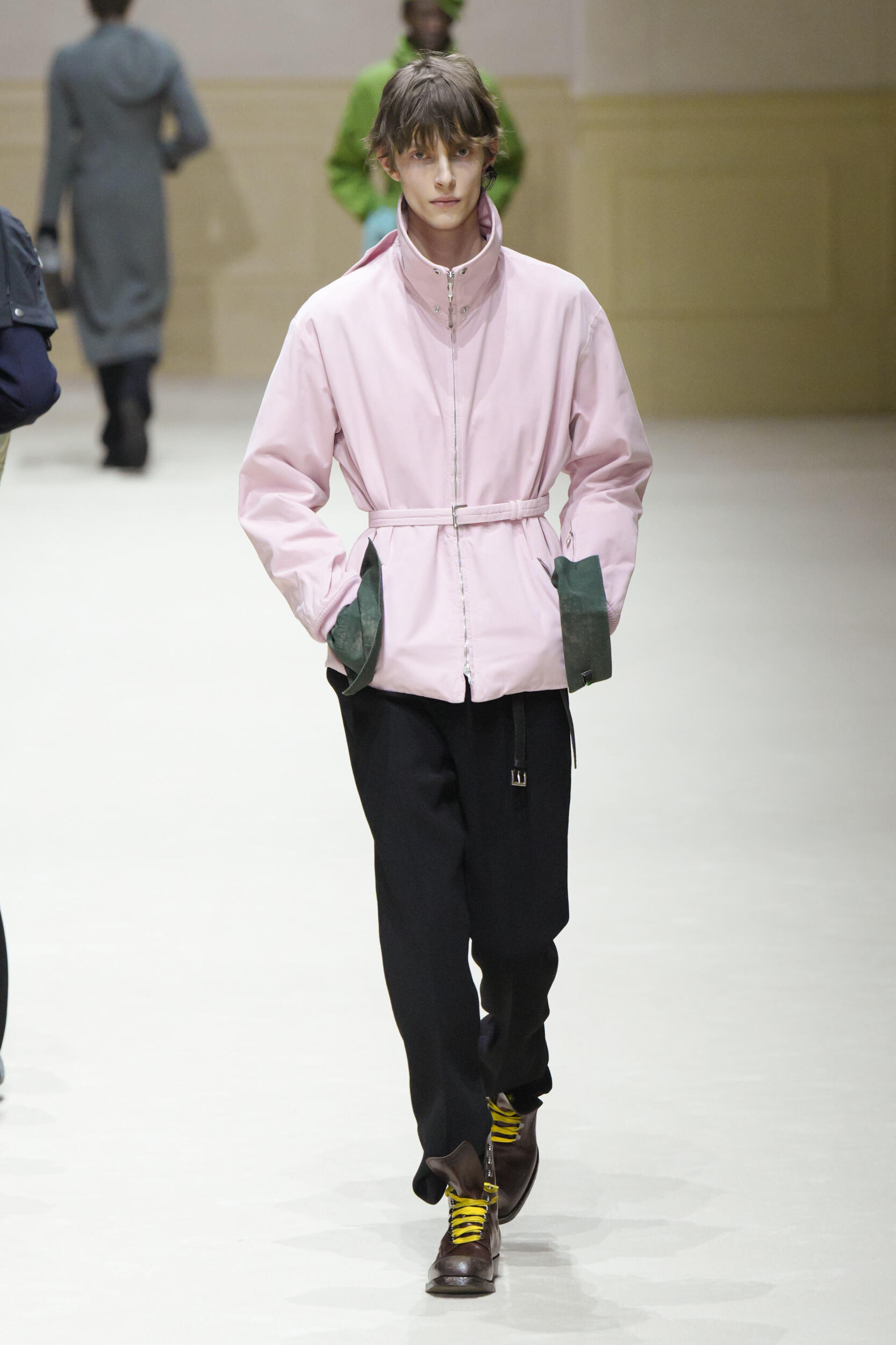 郑在玹出席Prada Spring/Summer 2027 Menswear F
