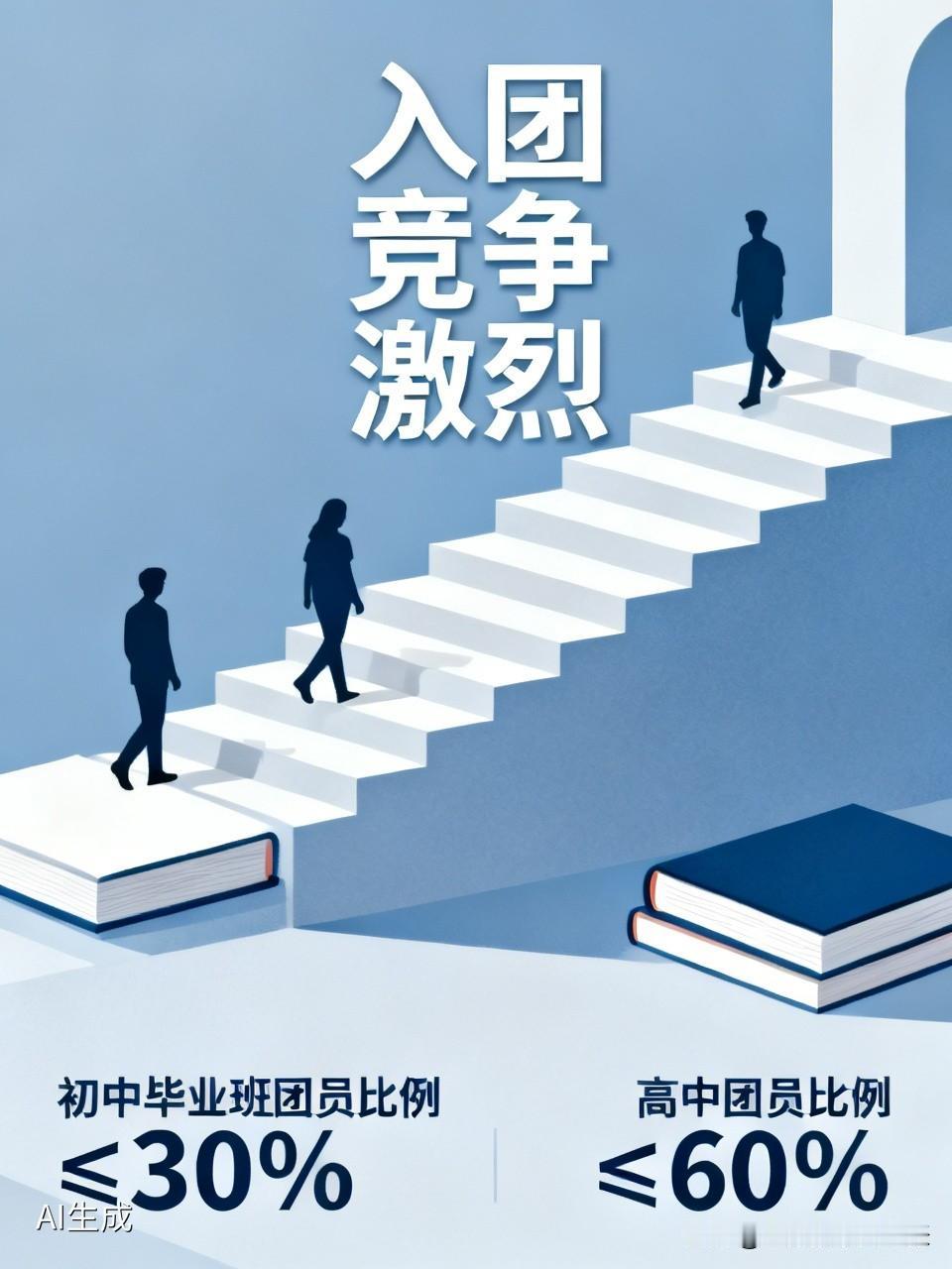 初中毕业班团员比例控制在30%以内，高中不超过60%。入团流程还特别严格，要完成