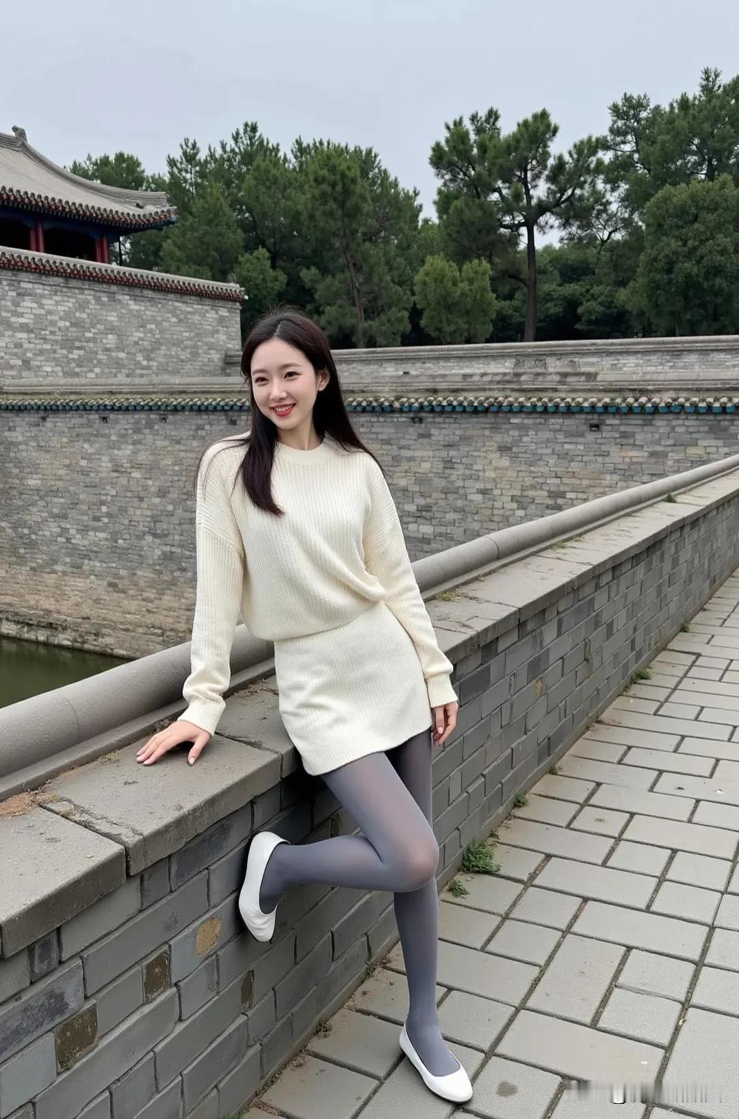 #你们平时喜欢穿哪种袜子?#在柔和的灯光下，我轻轻地抚摸着那叠整齐摆放的灰色丝袜