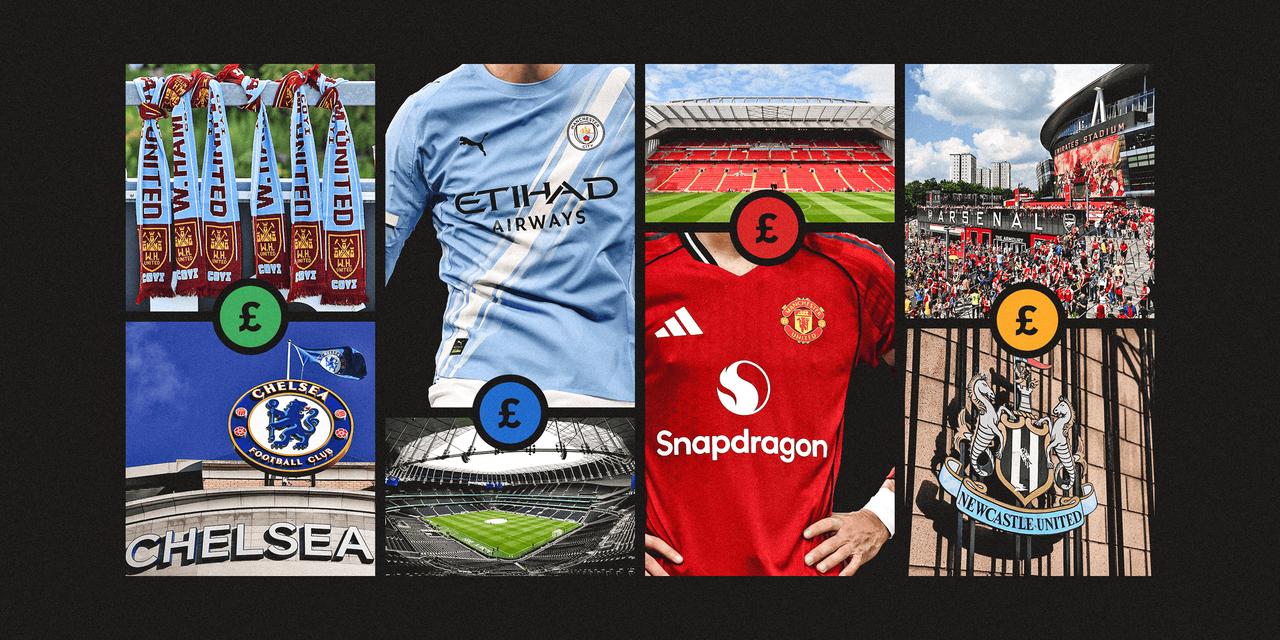 根据The Athletic结合Football Benchmark、Forbe