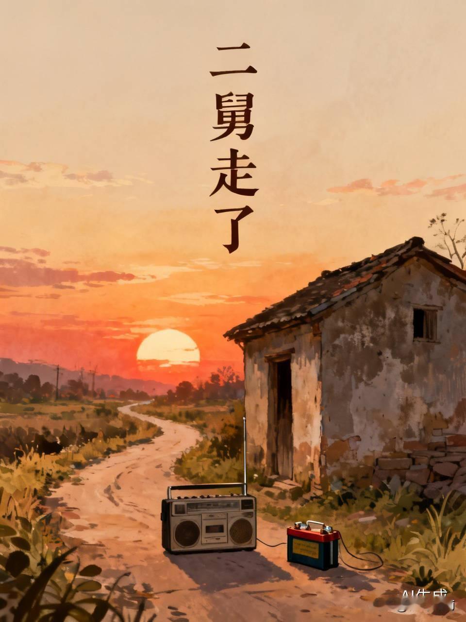 一个被遗忘的人走了
 昨天，母亲告诉我，二舅走了。
 听到消息的那一刻，我的心里