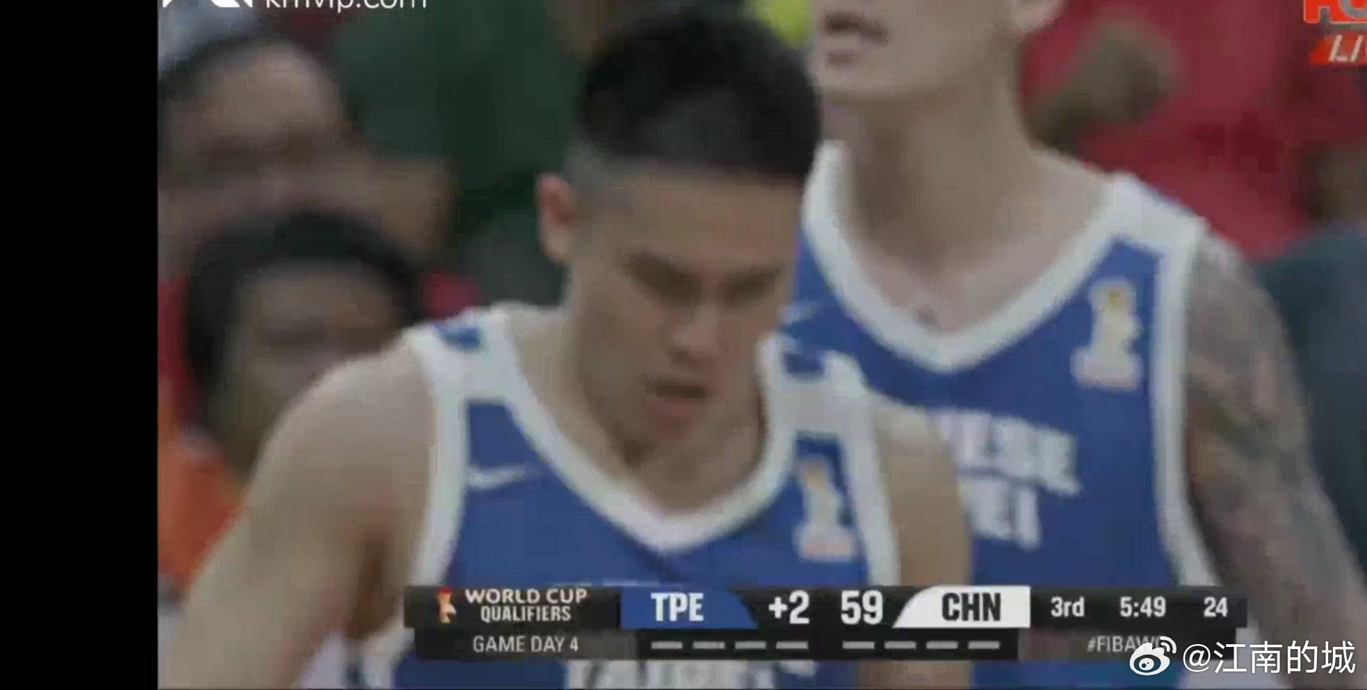 这个2+1太伤了。。。。中国男篮vs中国台北男篮