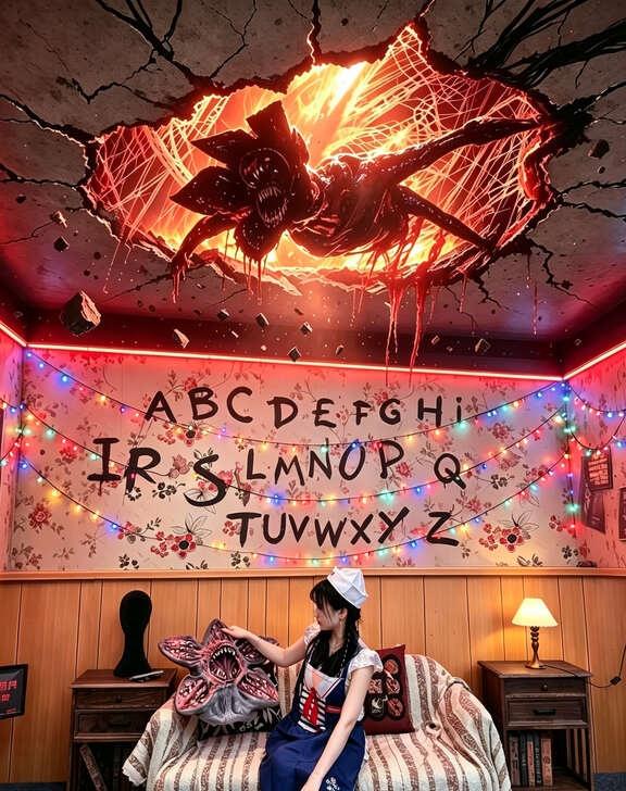 闯入霍金斯小镇✨怪奇物语成都快闪
strangerthings 怪奇物语 成都怪
