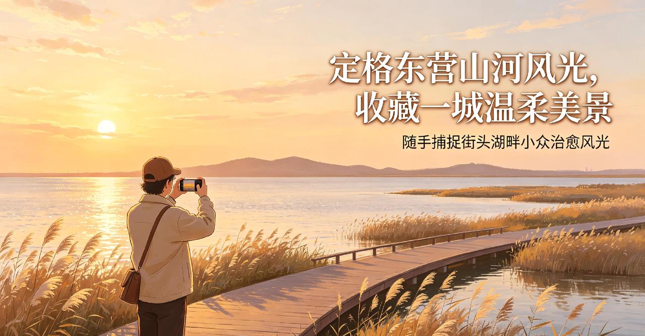 定格东营山河风光，收藏一城温柔美景
随手捕捉街头湖畔小众治愈风光