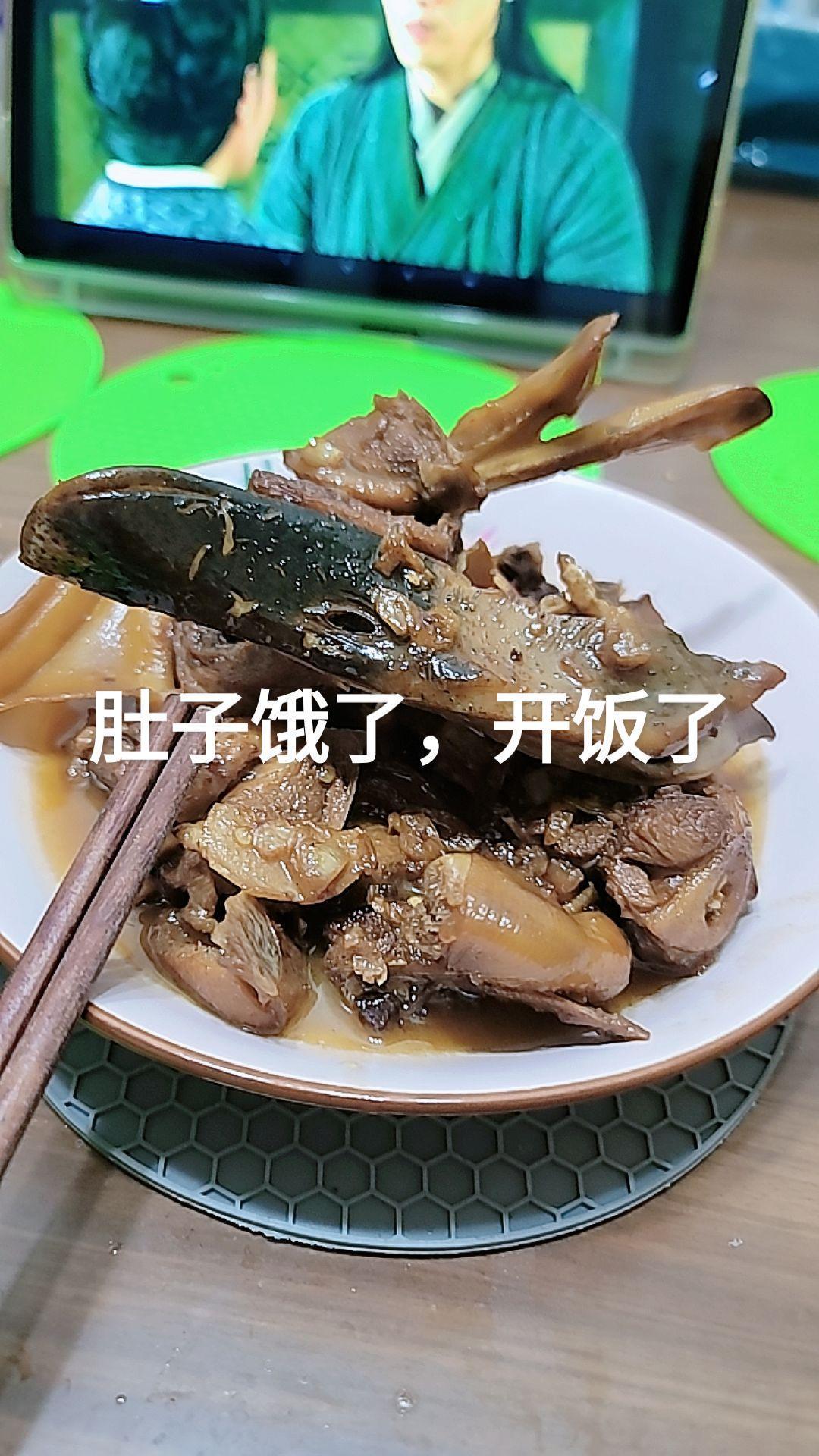 肚子饿了，开饭了。新鲜美味 食材新鲜才是硬道理 这是真正的硬菜 美食诱惑