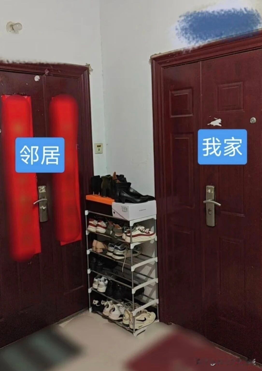 从来没见过这么不讲规则的邻居。我家和邻居家，我们几乎挨着中间就隔了很窄的空间，她