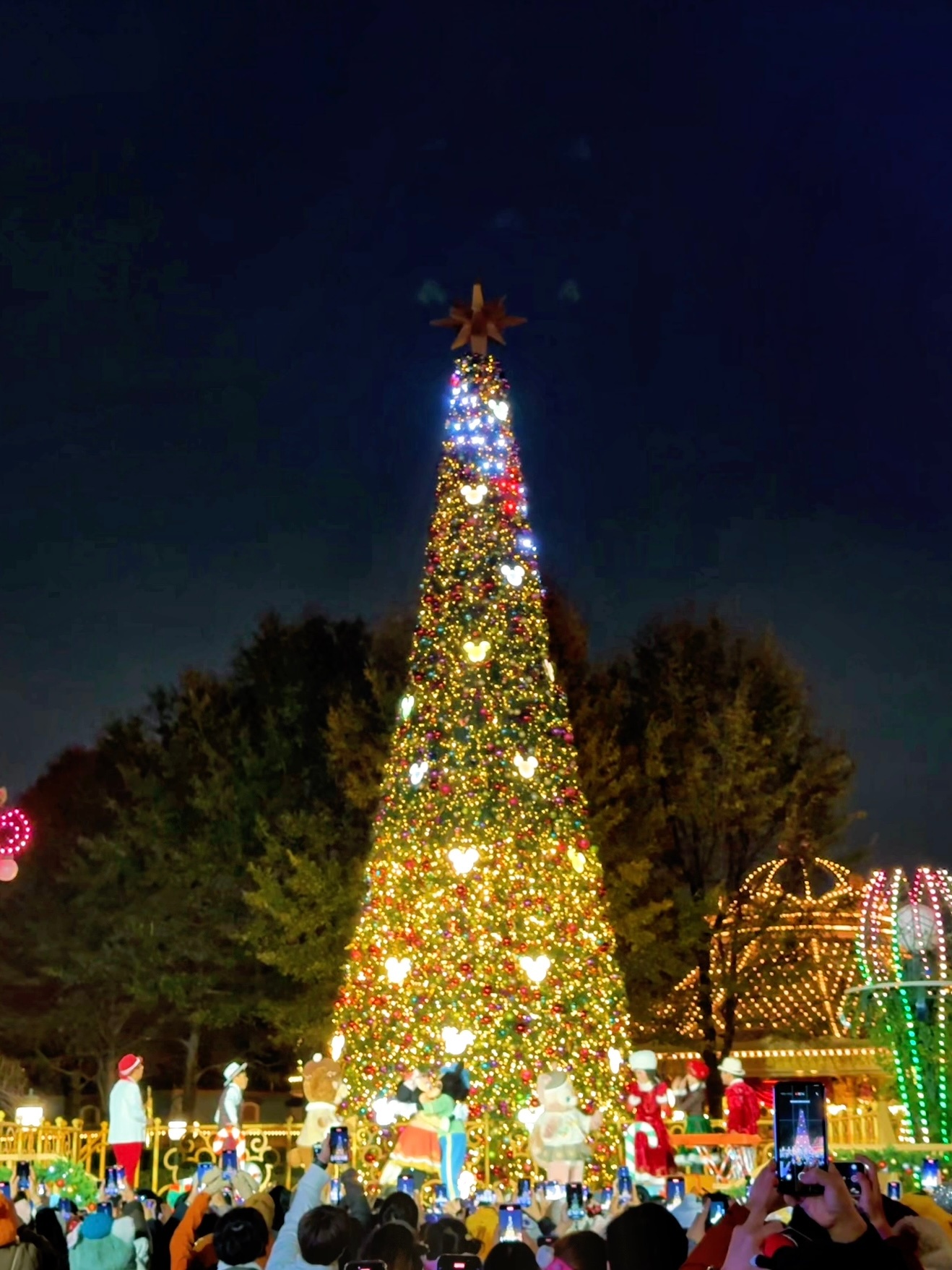 点击live点亮圣诞树🪄🎄（但不完全点亮）  