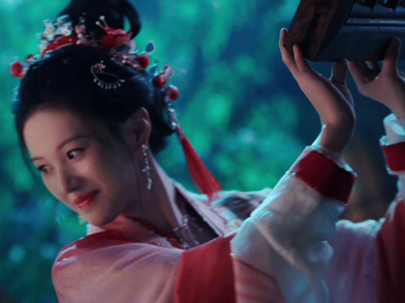 沈羽洁在朝雪录里萌成这样沈羽洁把岳凝演活了，《朝雪录》里她和燕离互动萌态百出，搞