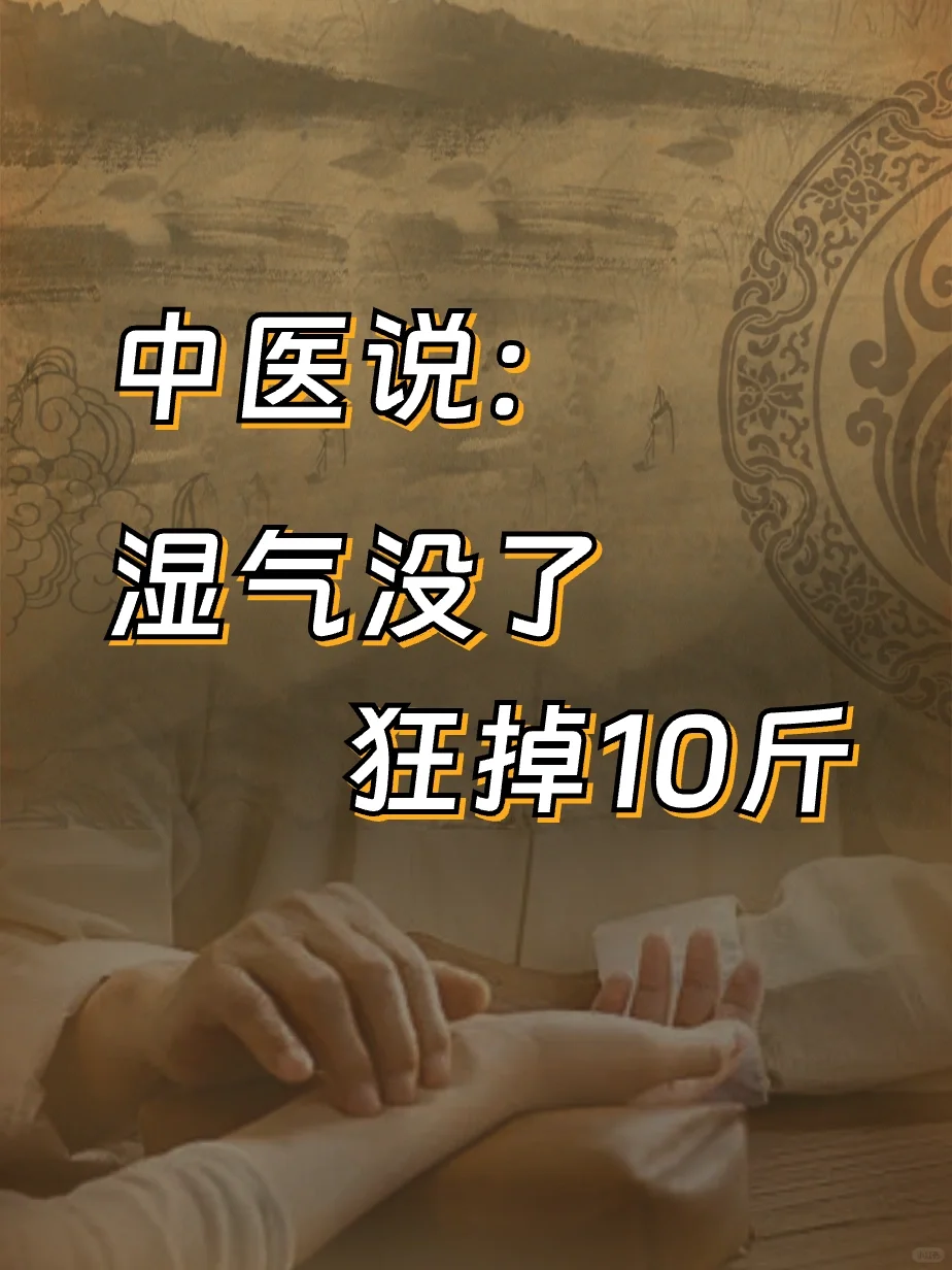 湿气没了，狂掉10斤