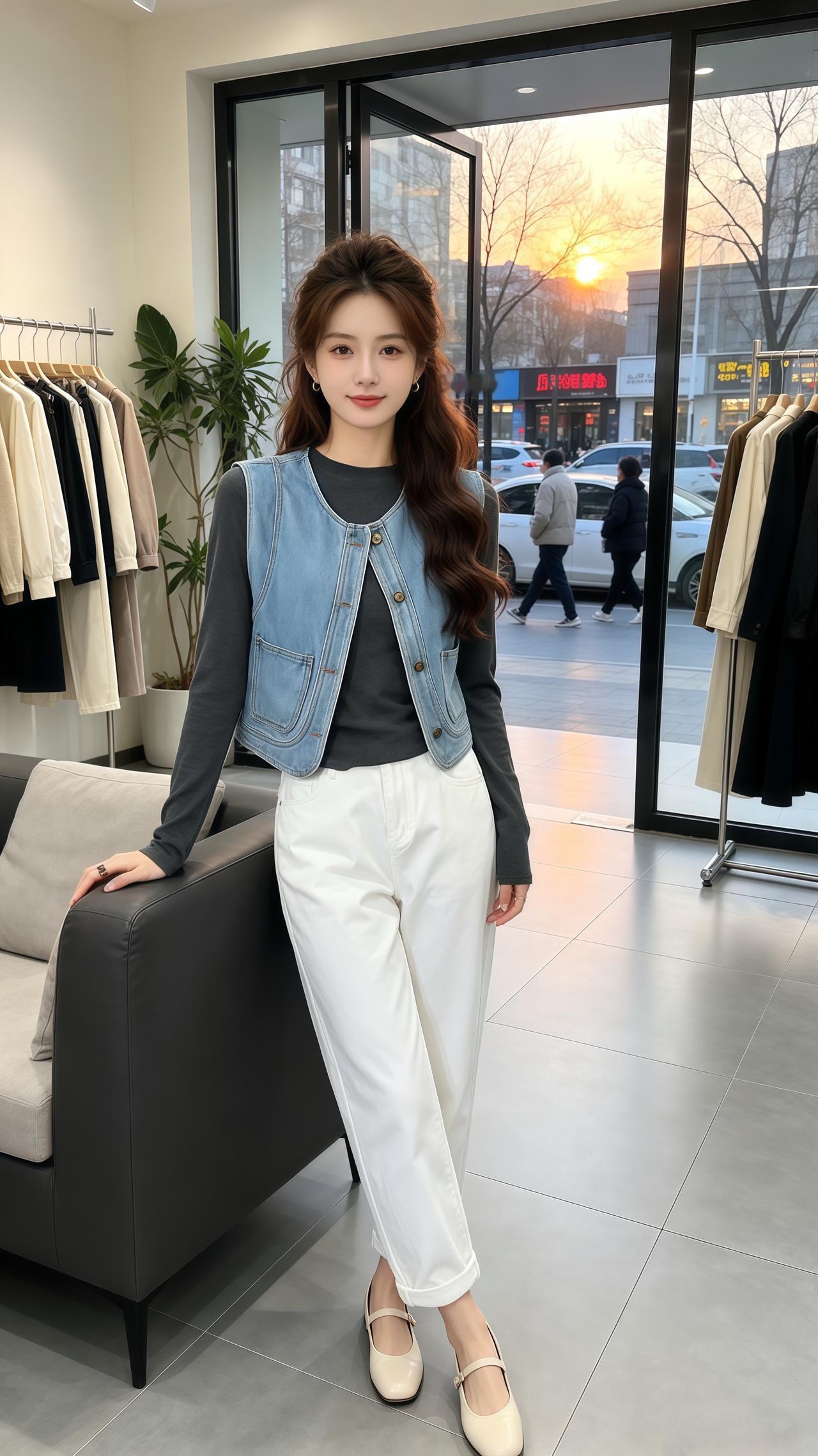 春夏季马甲 小个子马甲 休闲百搭