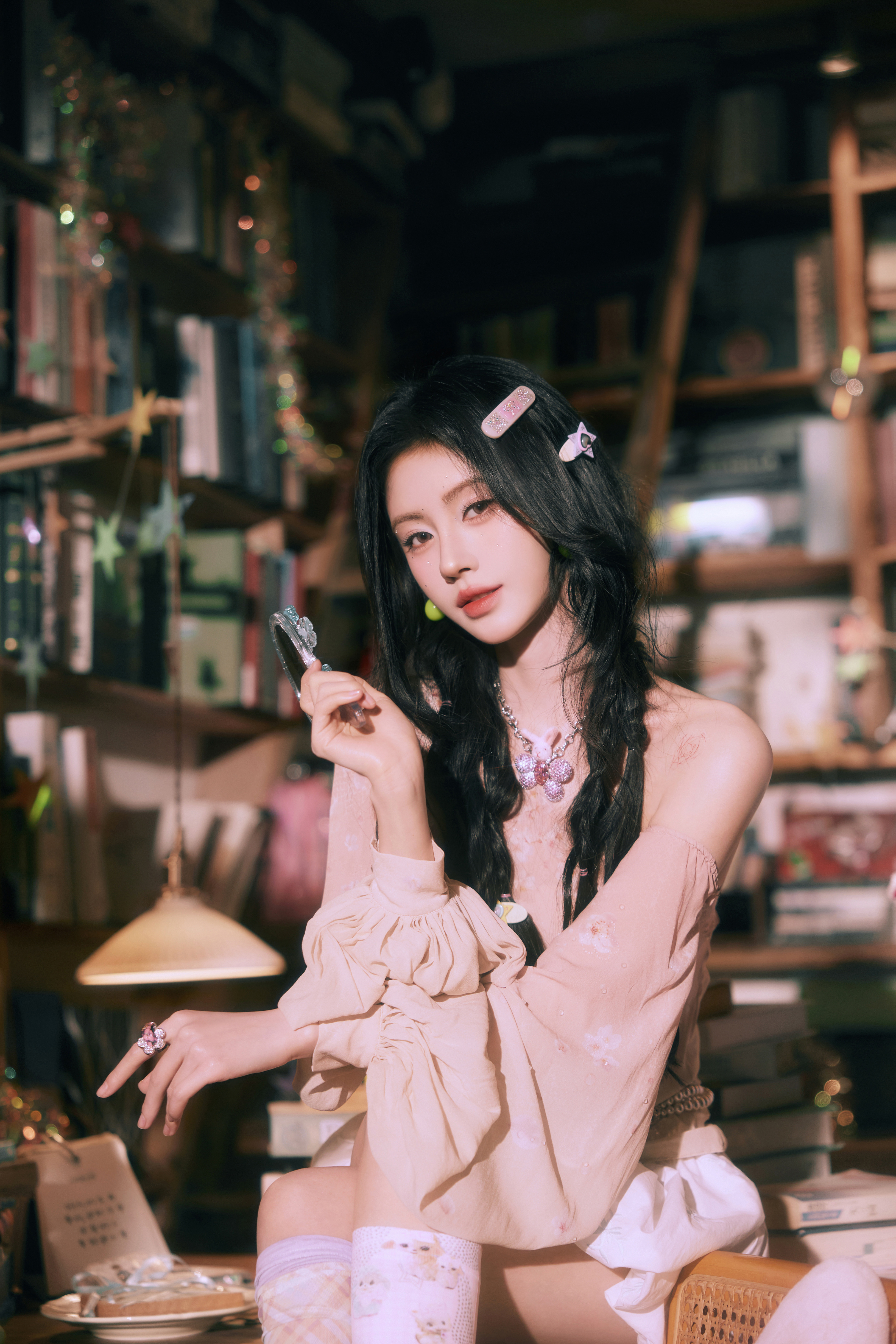 鞠婧祎 差点忘了我也是个甜妹 鞠婧祎珍珠腰链