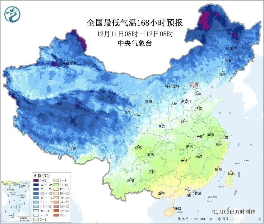 北京的雪下冒烟了！城区雪花漫天飞舞 山区暴雪黄色预警生效  
12月12日中午，