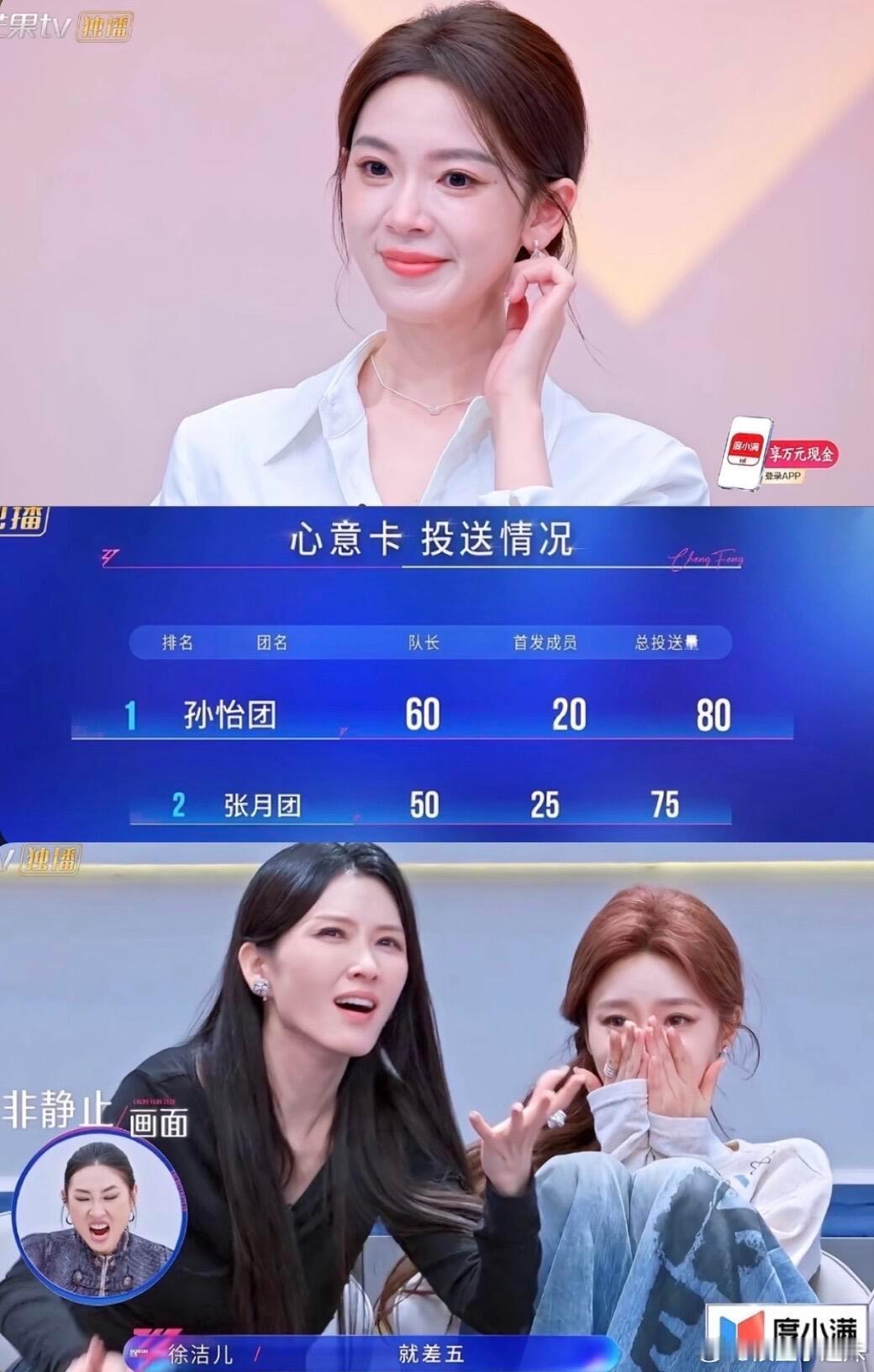 陈瑶五公没自荐队长是为了跟张月一组吧陈瑶｜张月乘风2026