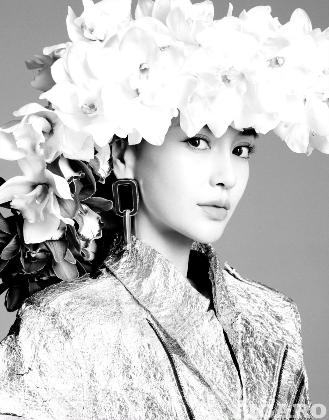 angelababy ｜杨颖 被花围绕的女孩 