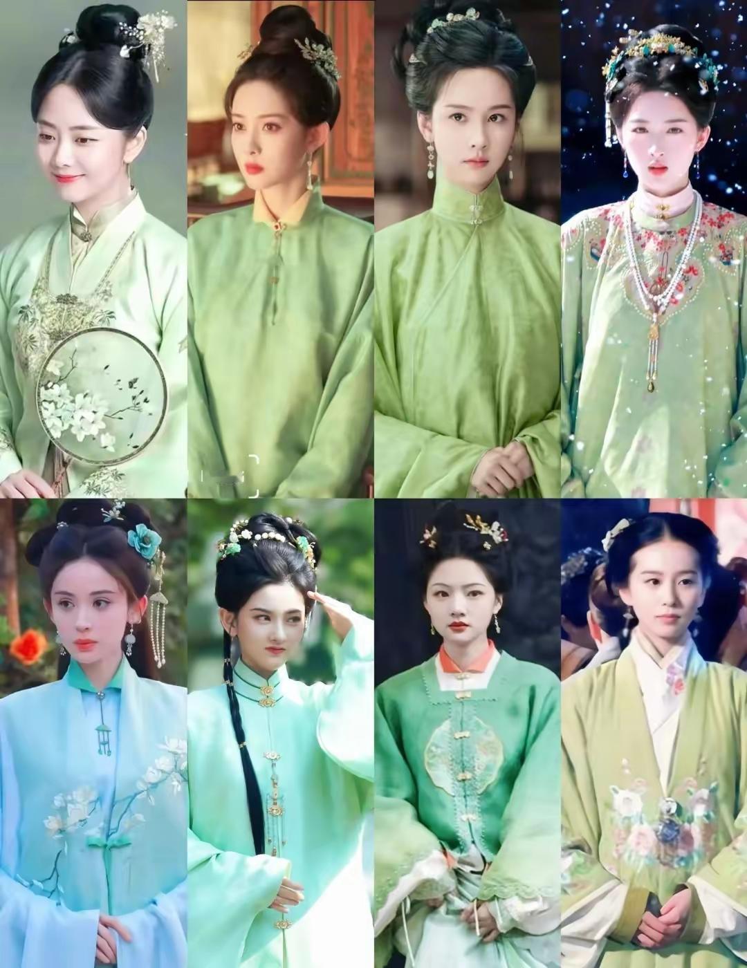 创作训练营开营啦[送心]每天都发陈都灵[玫瑰]，第四弹——今天，是绿色[爱慕]，