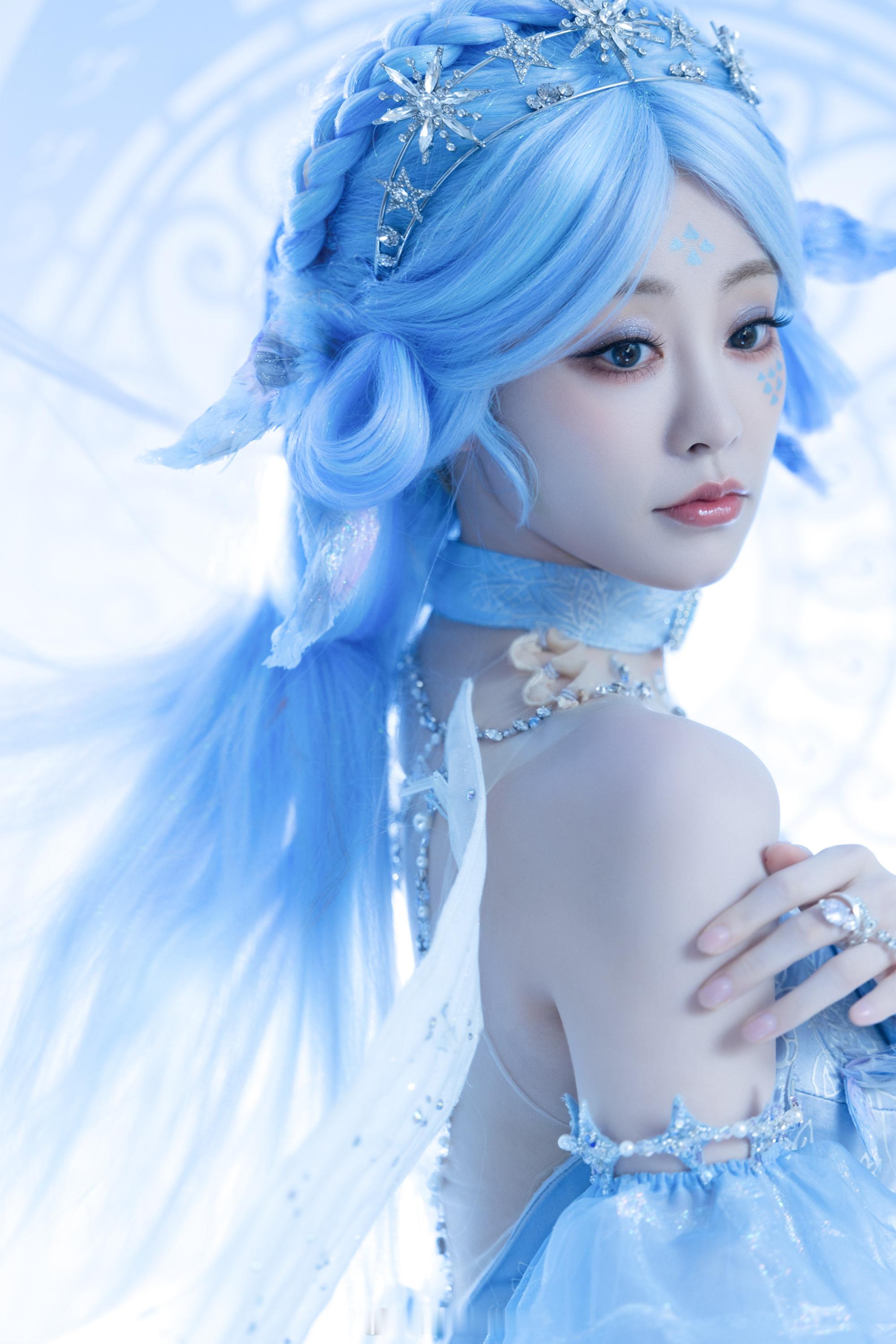 祝绪丹💙祝绪丹cos冰魄祝绪丹和平精英品牌大使 ​​​