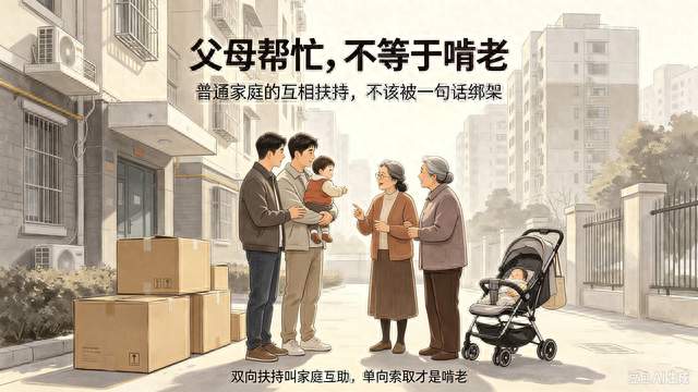 重新看待“啃老”一词：标签容易误伤普通人，别被单一评价困住