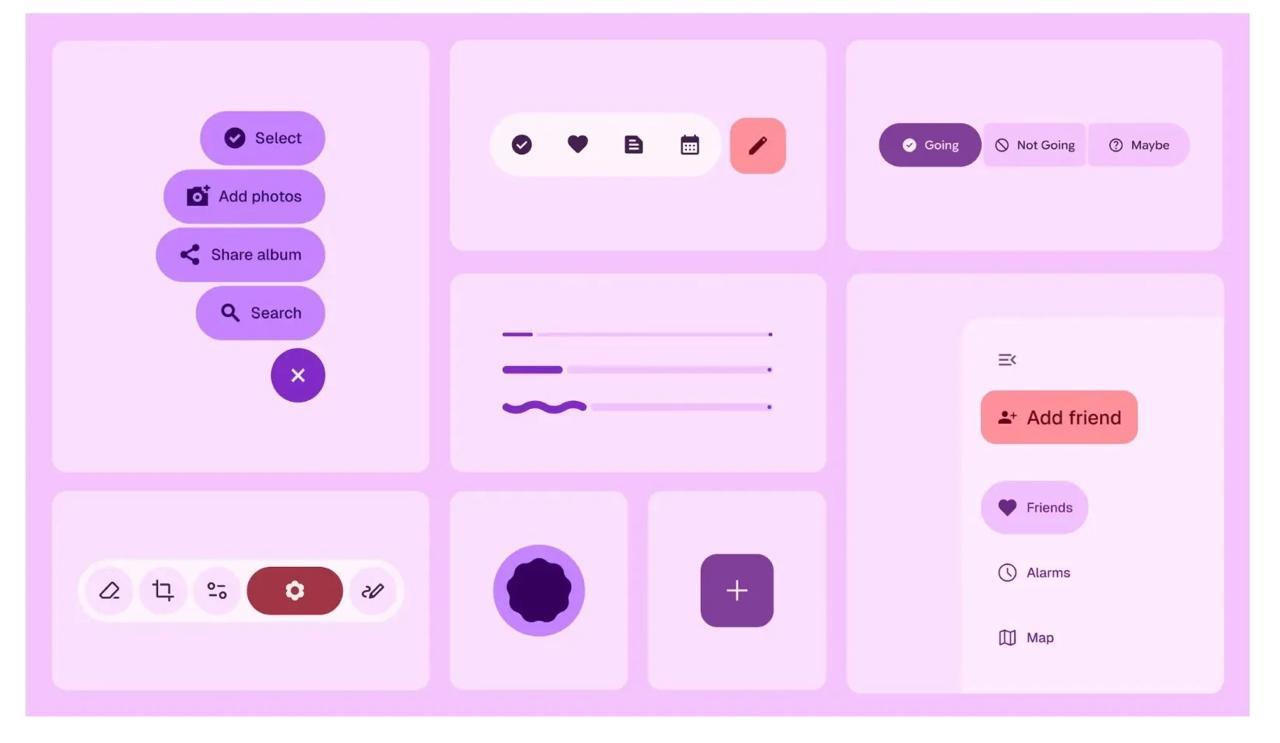 谷歌意外泄露全新 Android 设计语言 Material 3 Express