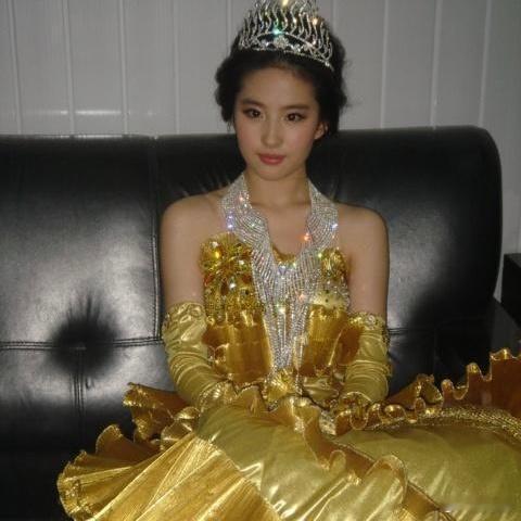 那一年才19岁的刘亦菲是第一届金鹰女神 