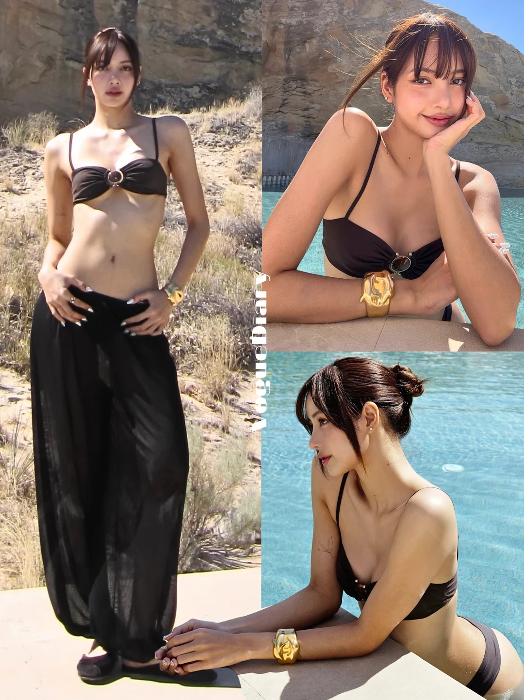 LISA ins更新度假照🌵好美好辣！