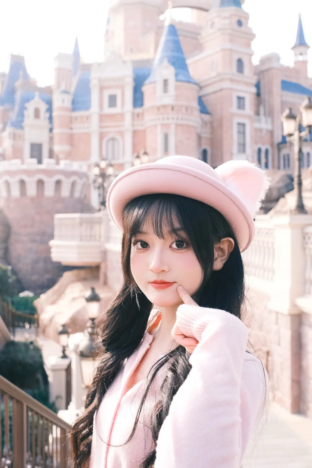 来迪士尼就为了这张照片！