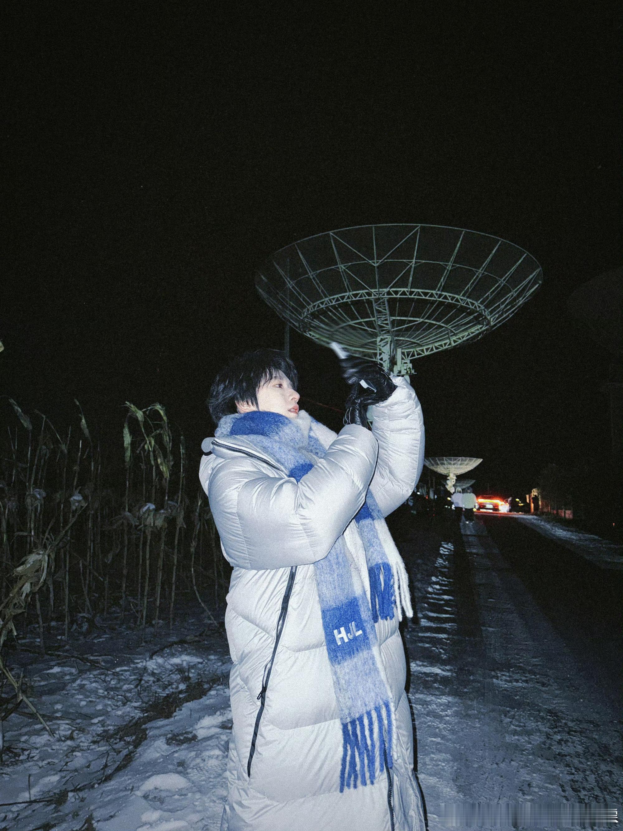 贺峻霖看了双子座流星雨贺峻霖去看流星雨了！：真给双子座看到双子座流星雨了。记录这