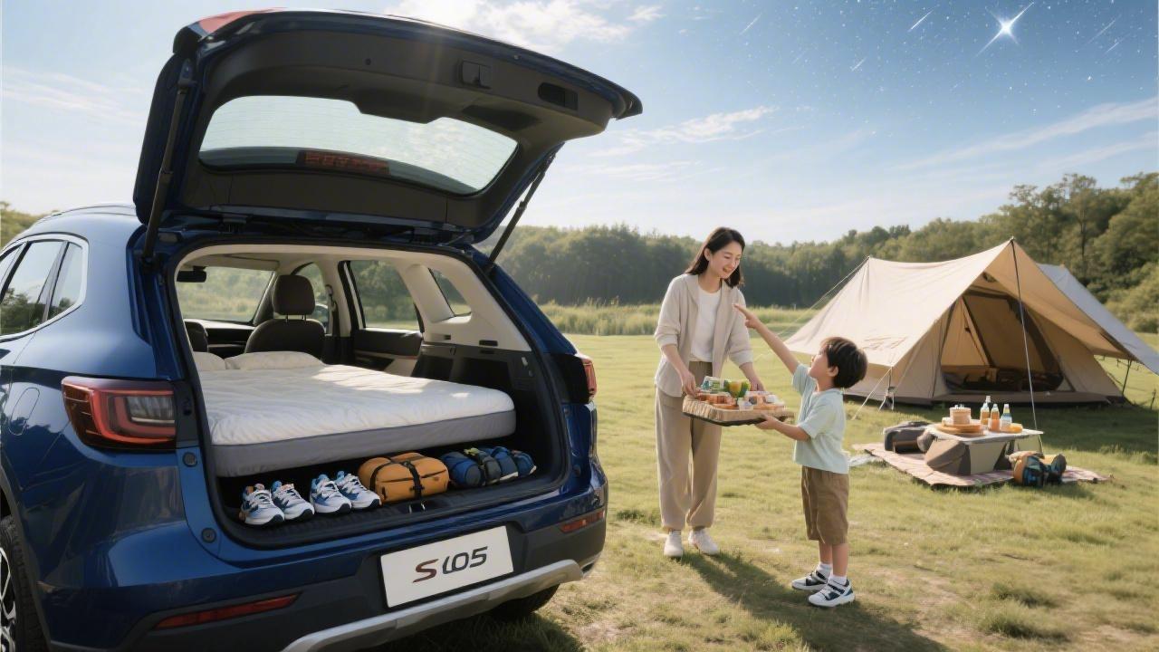谁说溜背SUV不实用？实测深蓝S05空间，用“前备箱”和“纯平大床”叫板同级！