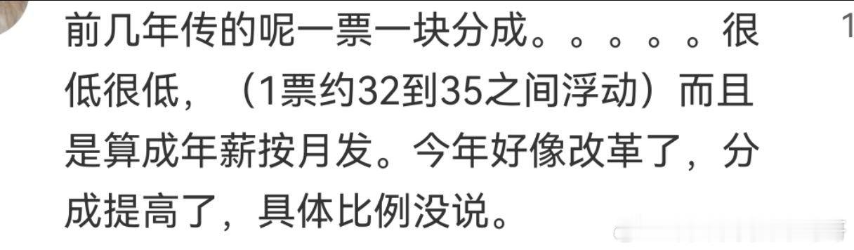 鞠婧祎收入广场看见丝芭的票选分成 