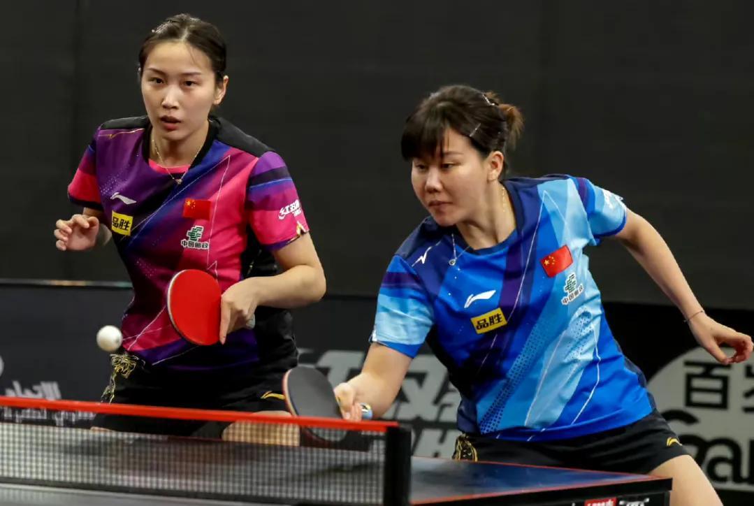 陈幸同/钱天一晋级女双决赛！国乒男双提前包揽冠亚军！
#WTT多哈球星挑战赛# 