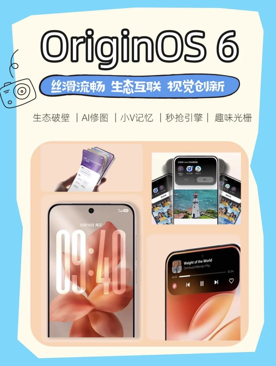 系统升级力度大的很！OriginOS 6离谱了