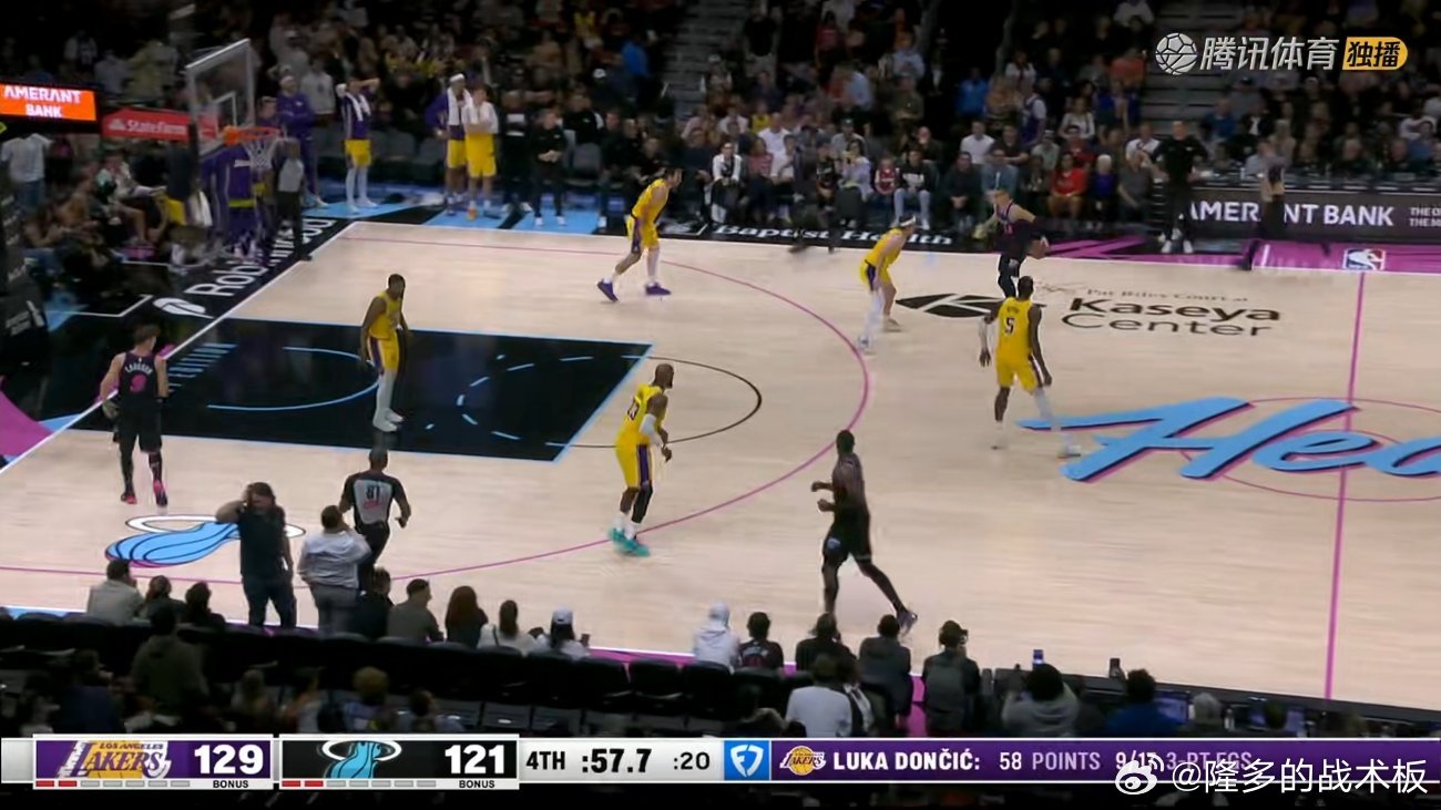 还在进！东契奇58分！！！湖人vs热火