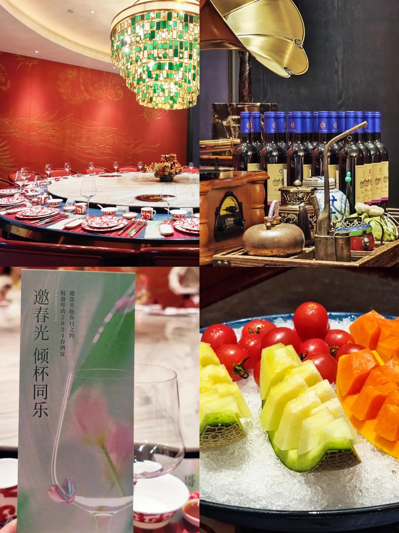 #禧悦楼春酒宴 正所谓一年之计在于春，乍暖还寒的日子，很需要一口金牌花胶鸡浓汤慰