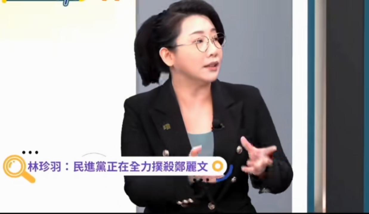 林珍羽，这个曾参与创立台湾民众党并担任发言人的知性女性，在节目中呼吁大家要给郑丽