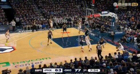 乔丹般悬停——杰伦格林哪哪都火箭需要的。
图1这中投有个滞空，感觉在空中等了一下